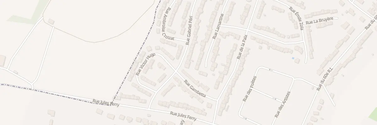 Plan du 46 Rue Gabriel Peri à Ailly-sur-Somme