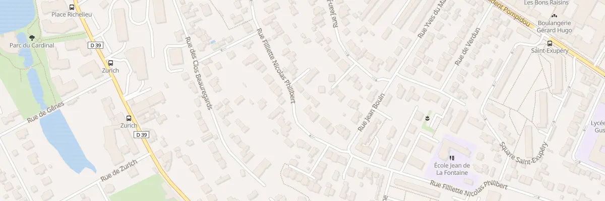 Plan du 95 Rue Ftte N Philibert à Rueil-Malmaison
