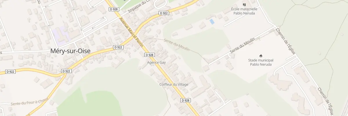 Plan du 35 Av Marcel Perrin à Méry-sur-Oise