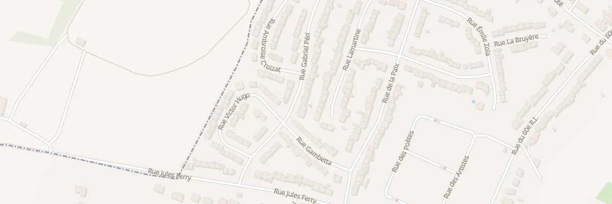 Plan du 44 Rue Gabriel Peri à Ailly-sur-Somme