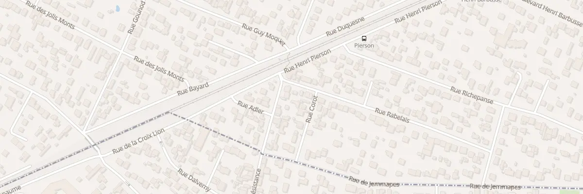 Plan du 5 Rue Claude Monet à Sartrouville