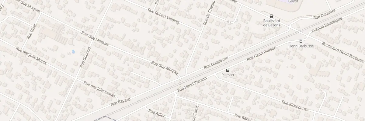 Plan du 111B Rue Guy Moquet à Sartrouville