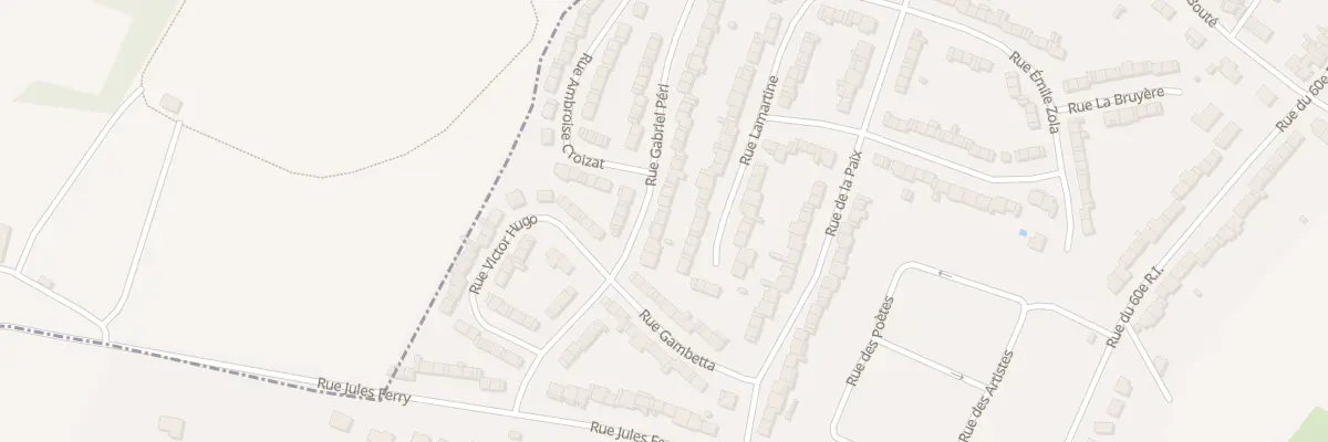 Plan du 42 Rue Gabriel Peri à Ailly-sur-Somme