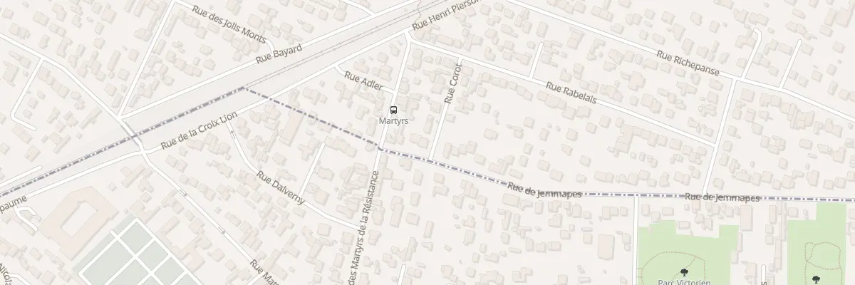 Plan du 7 Rue de Jemmapes à Sartrouville