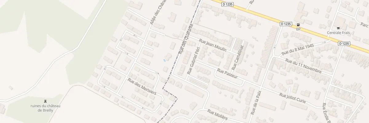 Plan du 7 Rue Gabriel Peri à Ailly-sur-Somme
