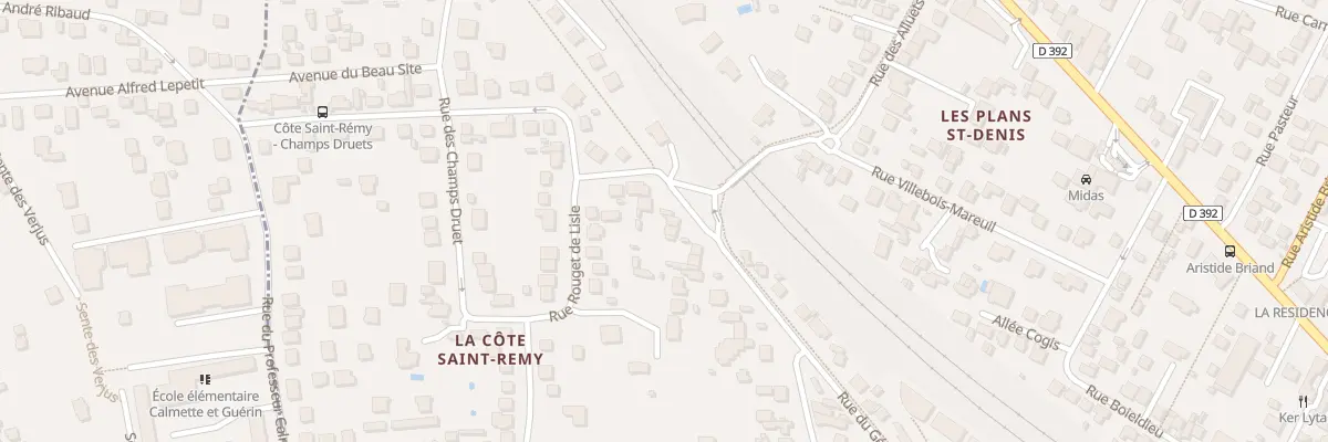 Plan du 4 Bd de Lorraine à Cormeilles-en-Parisis