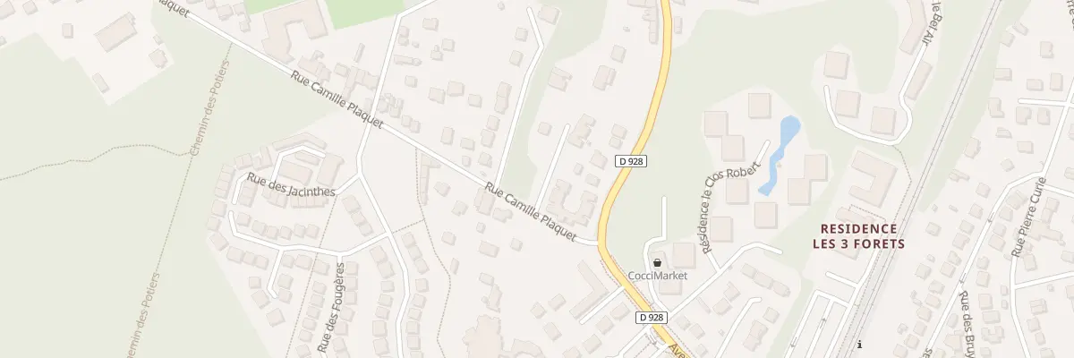 Plan du 6B Rue Camille Plaquet à Méry-sur-Oise