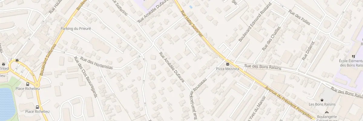 Plan du 11 Rue Ftte N Philibert à Rueil-Malmaison
