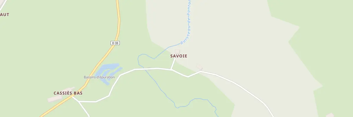 Plan du 5126 Savoie à Glénat