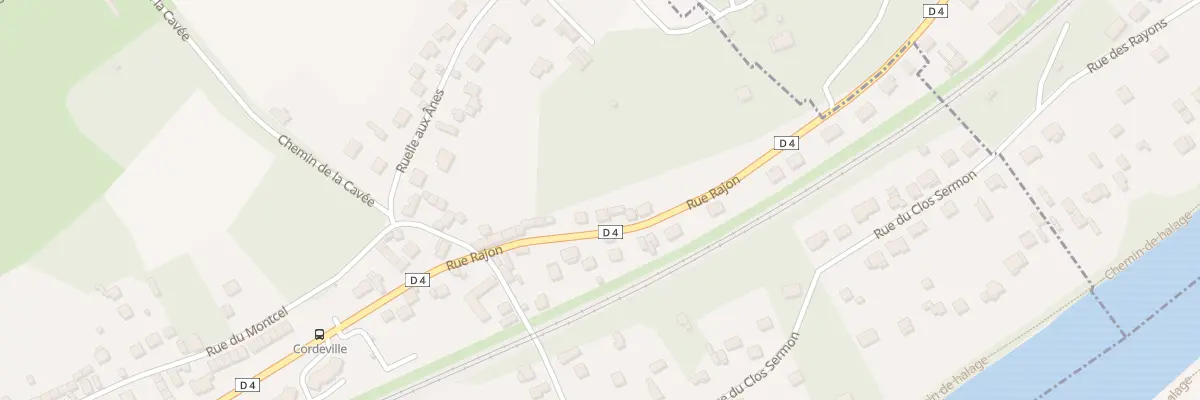 Plan du 4B Rue Rajon à Auvers-sur-Oise