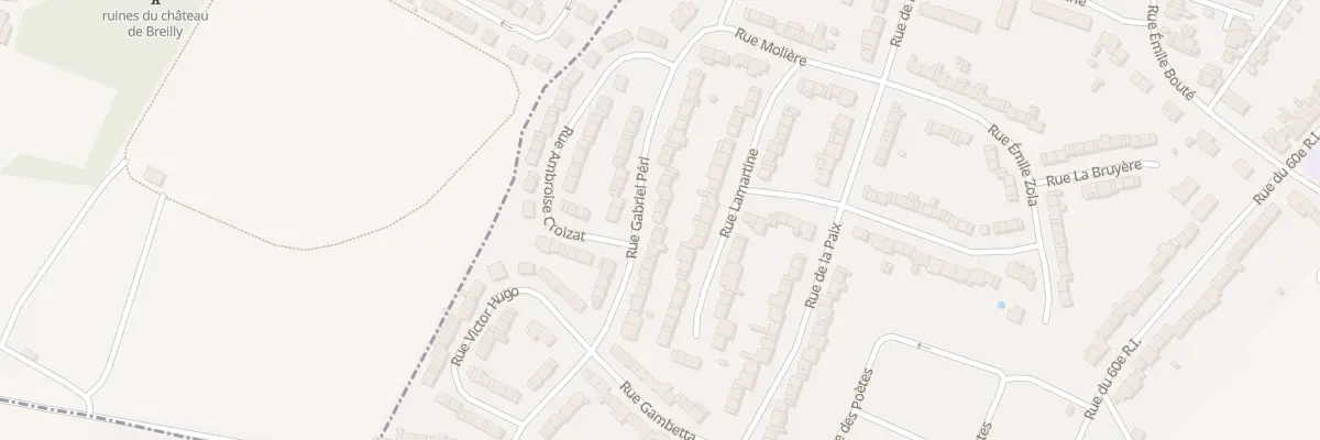 Plan du 32 Rue Gabriel Peri à Ailly-sur-Somme