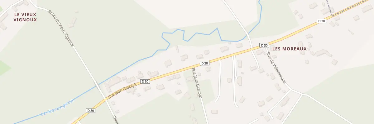 Plan du 59 Rue Jean Graczyk à Vignoux-sur-Barangeon