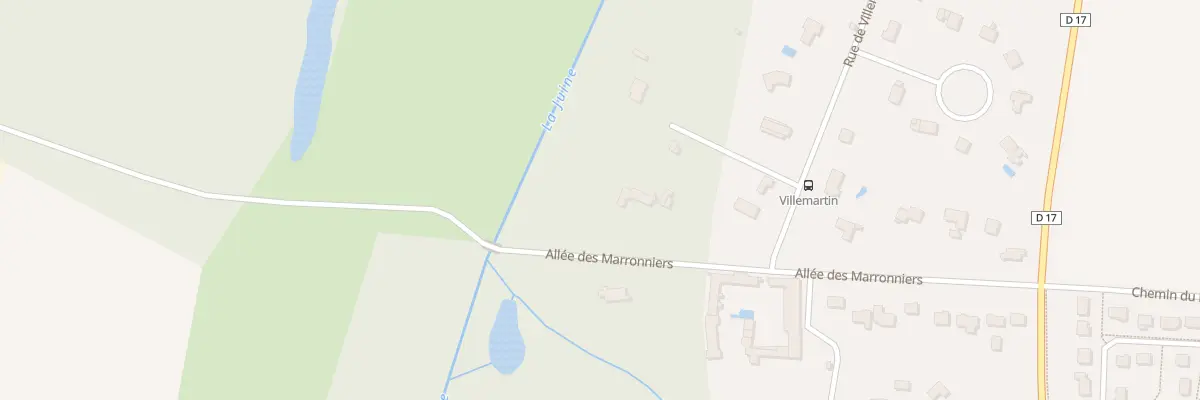 Plan du 10 All des Marronniers à Morigny-Champigny