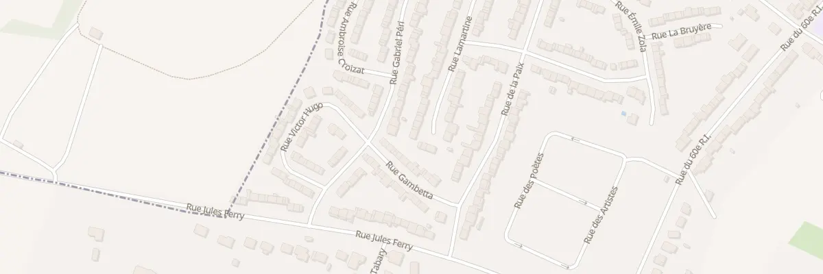 Plan du 37 Rue Lamartine à Ailly-sur-Somme