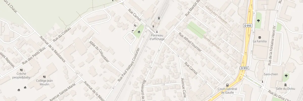 Plan du 39 Bd La Republique à Chaville