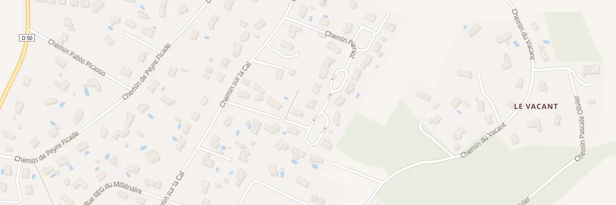 Plan du 17 Che Le Chemin Piersol à Viviers-lès-Montagnes