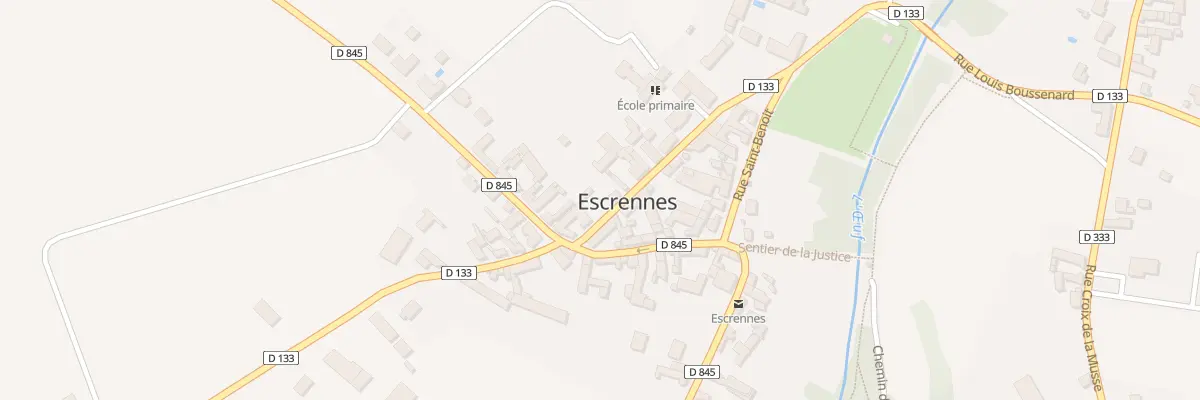 Plan du 36 Rue Louis Boussenard à Escrennes