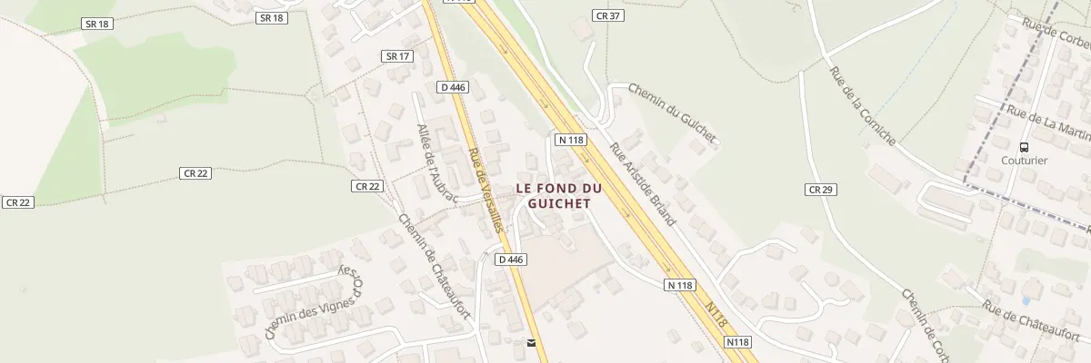 Plan du 3B Rue du Fond du Guichet à Orsay