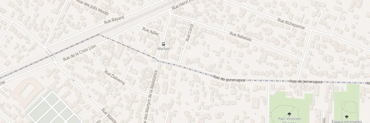 Plan du 11 Rue de Jemmapes à Sartrouville