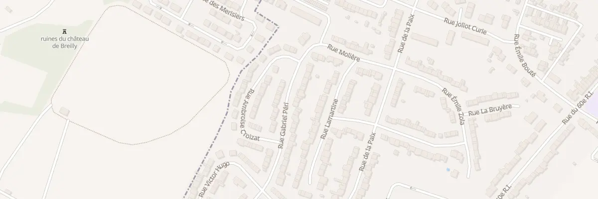 Plan du 22 Rue Gabriel Peri à Ailly-sur-Somme