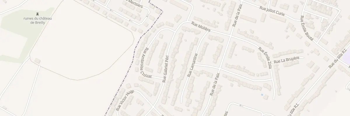 Plan du 24 Rue Gabriel Peri à Ailly-sur-Somme