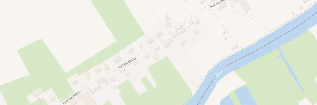 Plan du 35 Rue de Vincq à Houlle