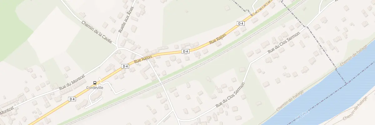 Plan du 3B Rue Rajon à Auvers-sur-Oise
