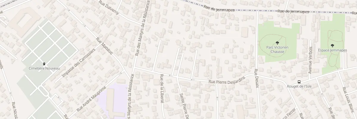 Plan du 21 Rue Pierre Desjardins à Houilles