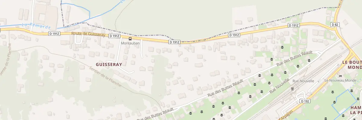 Plan du 47 Rte de Guisseray à Breuillet