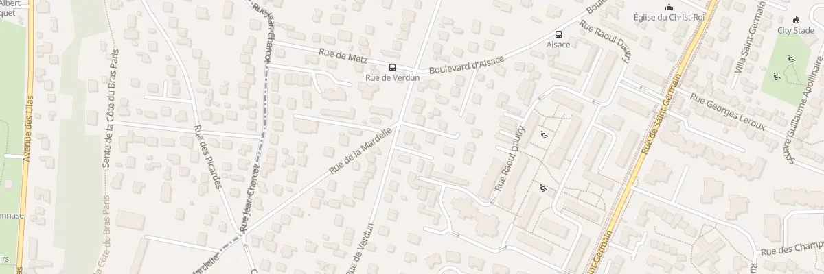 Plan du 5T Rue de Verdun à Cormeilles-en-Parisis