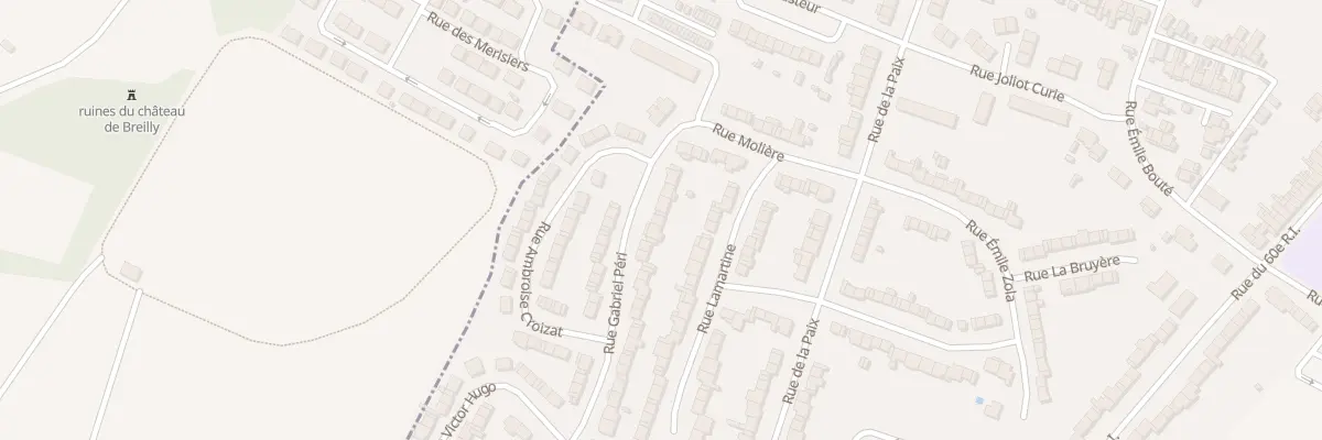 Plan du 18 Rue Gabriel Peri à Ailly-sur-Somme