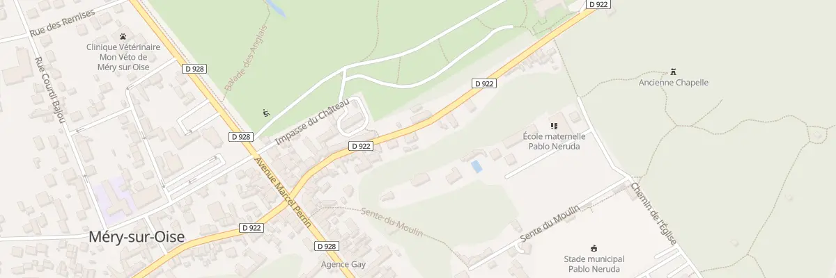 Plan du 18T Rue de l’Isle-adam à Méry-sur-Oise