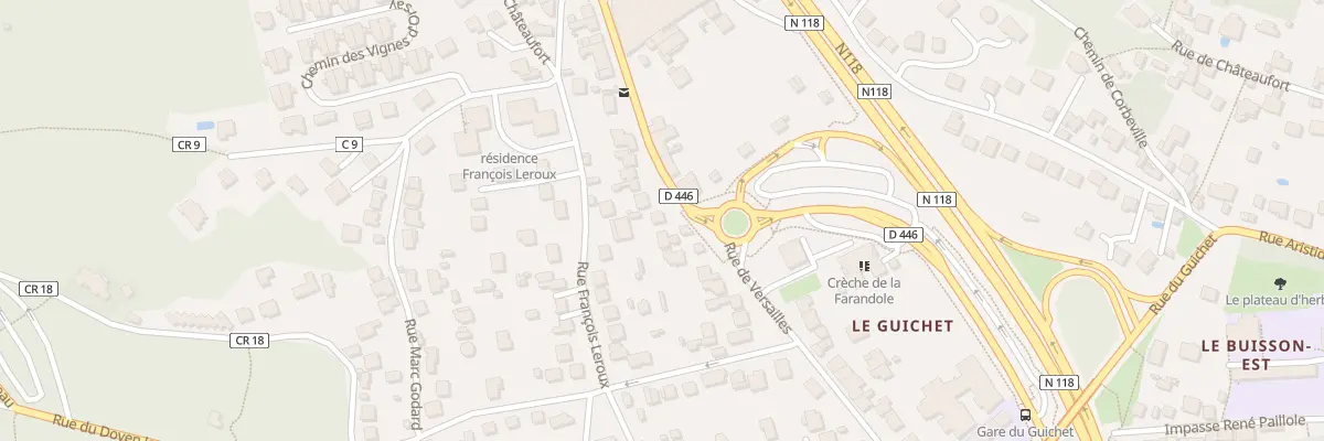Plan du 27 Rue de Versailles à Orsay