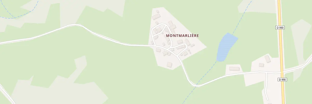 Plan du 1 Montmarlière à Issoudun-Létrieix