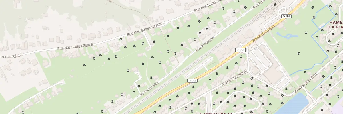 Plan du 46 Rue Nouvelle à Breuillet