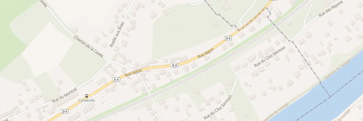 Plan du 2B Rue Rajon à Auvers-sur-Oise
