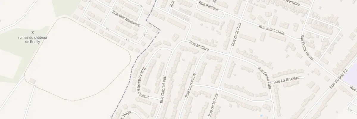 Plan du 14 Rue Gabriel Peri à Ailly-sur-Somme