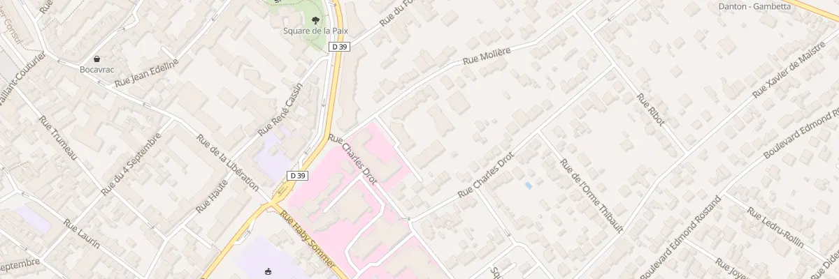 Plan du 12 Rue Molière à Rueil-Malmaison
