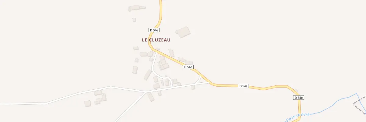 Plan du 7 Le Cluseau à Lignerolles