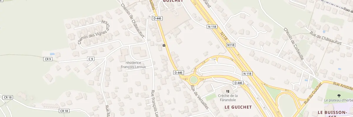 Plan du 42 Rue de Versailles à Orsay