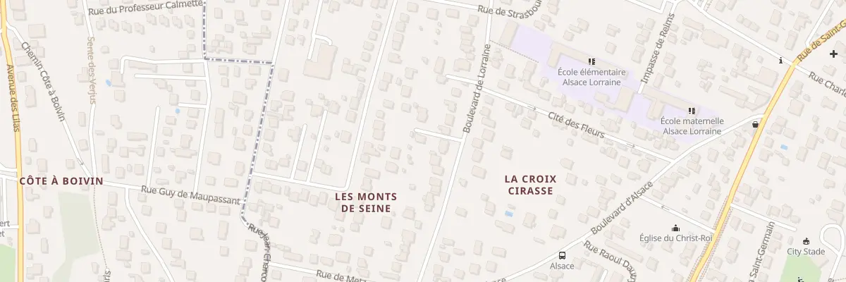 Plan du 98 Bd de Lorraine à Cormeilles-en-Parisis