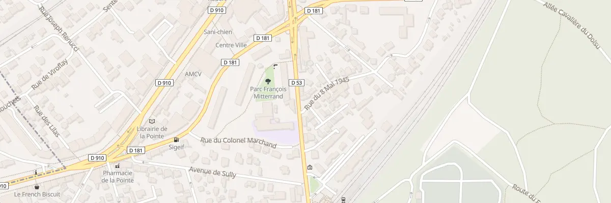 Plan du 19 Rue Anatole France à Chaville