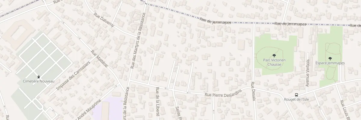 Plan du 21B Rue Pierre Desjardins à Houilles