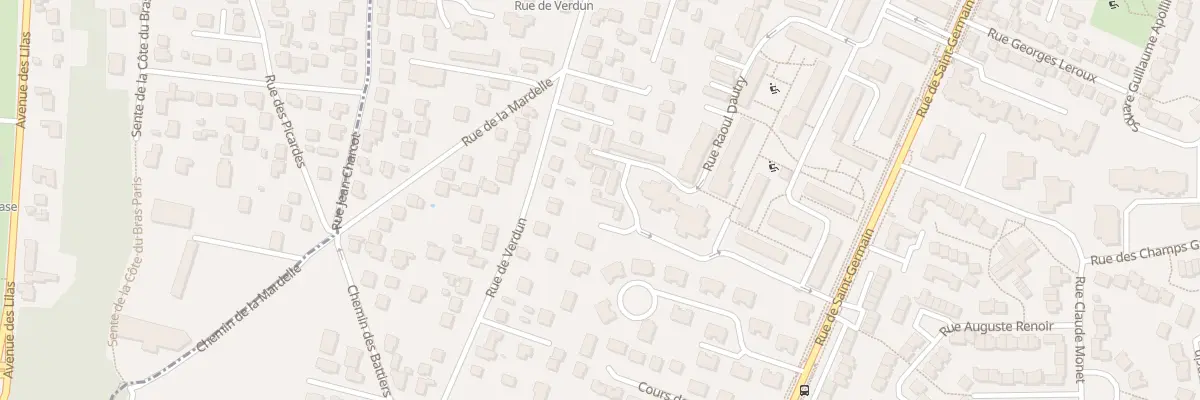 Plan du 17 Rue de Verdun à Cormeilles-en-Parisis