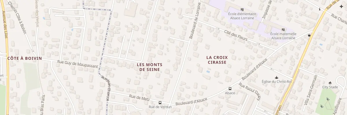 Plan du 106 Bd de Lorraine à Cormeilles-en-Parisis