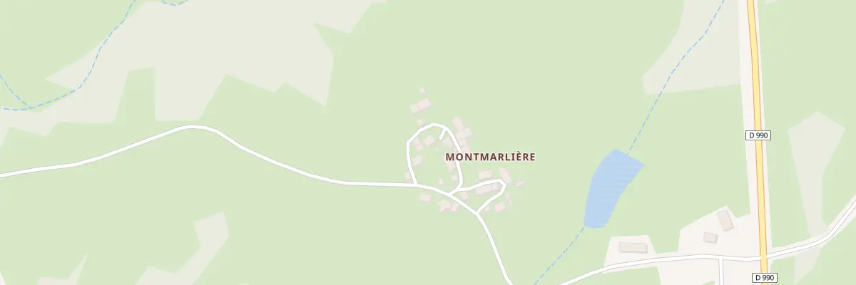 Plan du 5 Montmarlière à Issoudun-Létrieix