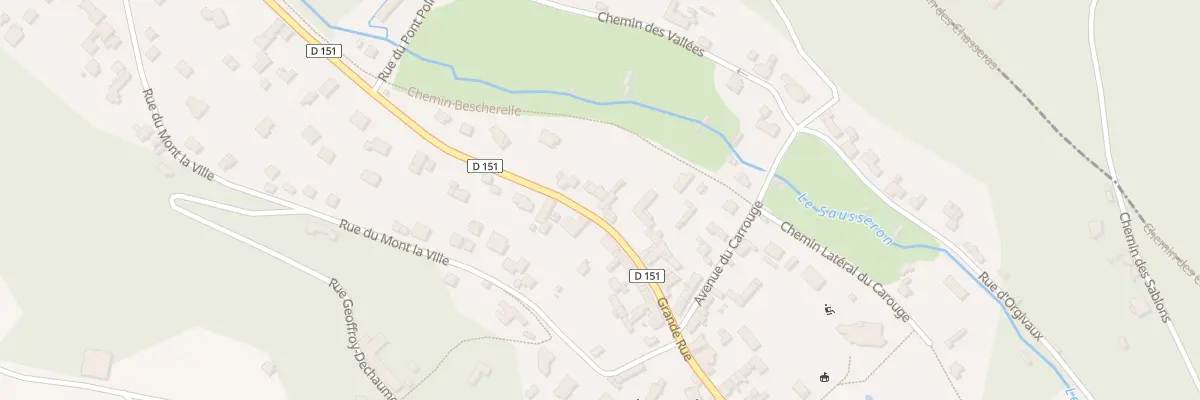 Plan du 58 Gr Grande Rue à Valmondois