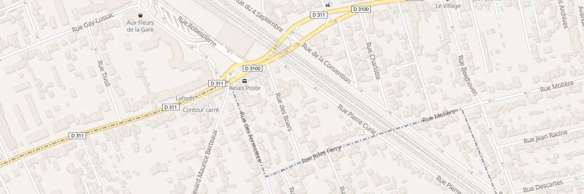 Plan du 3 Rue des Boers à Houilles