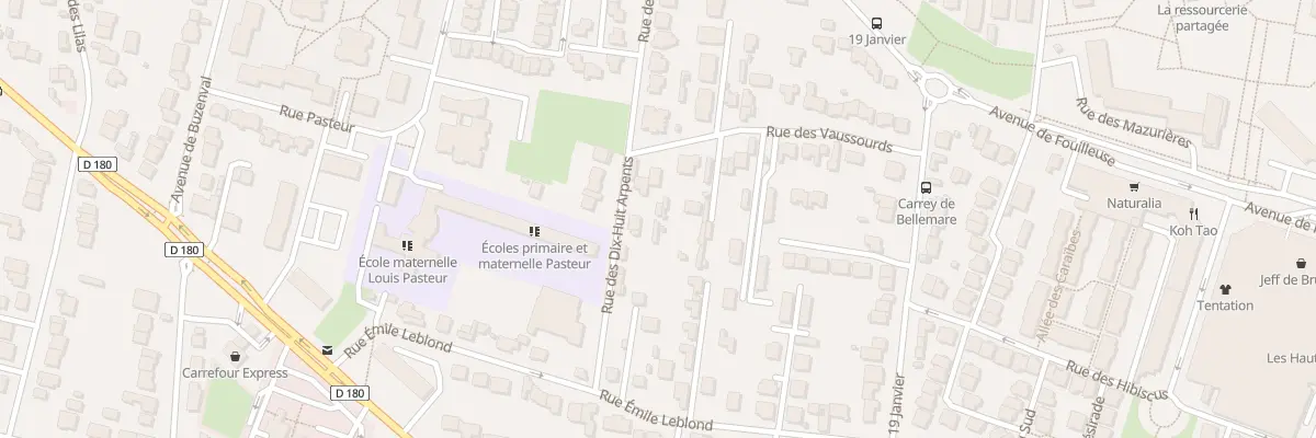 Plan du 37 Rue des Vaussourds à Rueil-Malmaison