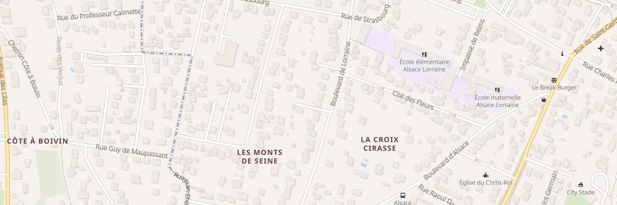 Plan du 96 Bd de Lorraine à Cormeilles-en-Parisis